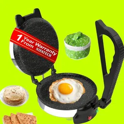 nifa tech ® Electric Automatic Roti Maker Machine with 1100 Watts Roti/Chapati/Paratha RT6 Roti and Khakra Maker-picture-12