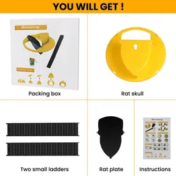 shivay creation Rat Trap,Mouse Traps Cage Reusable Rodent Trap No Kill,Safe for People and Pet Live Trap image 5