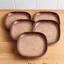 dipchu Choco Stone 6”candy 05 Quarter Plate-picture-22