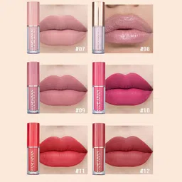 mr. huda Handaiyan Liquide matte Lipstick 12Pcs Set waterproof long lasting image 5