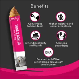 kitty yums Creamy Lickable Treat Bonito and Tuna Cat Treat image 4