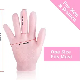 gransi Silicone Moisturizing Glove Socks Set For Dry Cracked Skin Foot Hand_W18 Dry Glove image 2