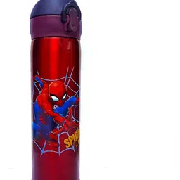 mistazzo Stainless Steel Water Bottle With Cap Lock For Boys 500 ml Water Bottle-picture-30
