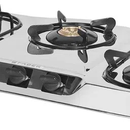faber Astra 3BB SS Stainless Steel Manual Gas Stove image 2