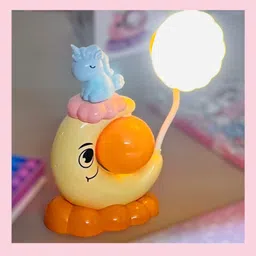 le delite Children's DIY unicorn Night Light Flexible Portable Cute Led Desk study Lamp Study Lamp image 2