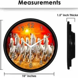 dormaxx Analog 25 cm X 25 cm Wall Clock image 2