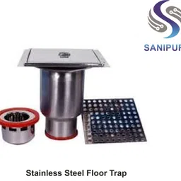 sanipure Floor Stainless Steel Push Down Strainer-picture-17