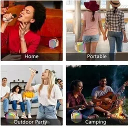 tuneo Karaoke Bluetooth wireless sound system for home party, kids music practice. K12 Karaoke Sound System Outdoor, Indoor PA System image 5