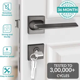 plantex Zinc Alloy Matte Handlesets image 2