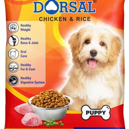 dorsal PUPPY FOOD - 500gm (5*100gm) Chicken, Rice 0.5 kg (5x0.1 kg) Dry Young Dog Food-picture-13