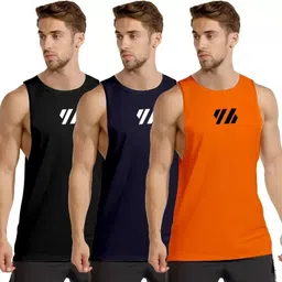 Pack of 3 Men Vest-image-16