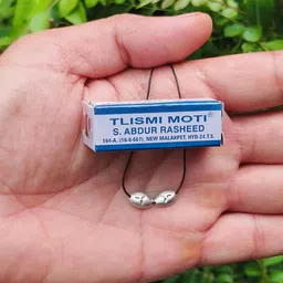 wishingbell natural Tlismi Moti Happy Painless Teething Experience for Kids Pendant Pack Of 2 Teether image 4