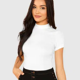 dream beauty fashion Casual Regular Sleeves Printed Women White Top-picture-16