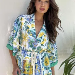 lulu & sky Women Multicolor Romper-picture-36