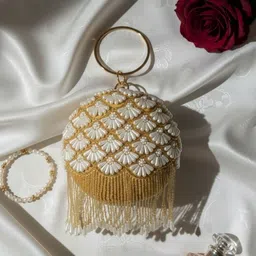 rani Party Gold Clutch image 3