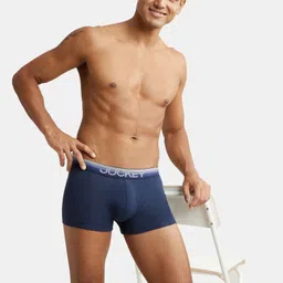 jockey US20 Super Combed Cotton Elastane Stretch Solid Men Trunk image 5
