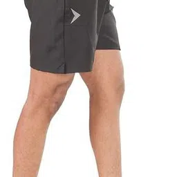 24 street Solid Men Black Casual Shorts-picture-11