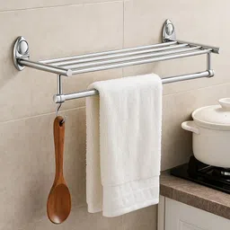 goldfinch Folding Towel Rack/Bathroom Towel Hanger/Towel Holder 24 inch 5 Bar Towel Rod-picture-21