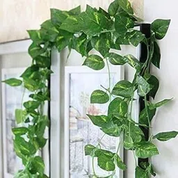 artplant Artificial Money Plant Creeper–Realistic Green Vine for Home Decor,90cm pack of1 Artificial Plant image 3