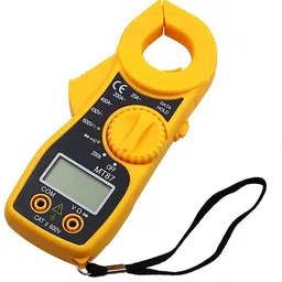goodsbazaar MT-87 Mini Palm Size Digital Clamp Meter Electric Testing Digital Multimeter Digital Voltage Tester-picture-11