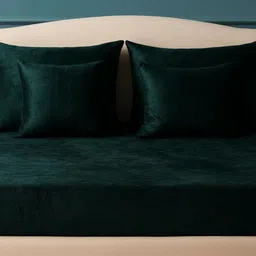 shruvis ekart Woolen King Fitted (Elastic) 400 TC Printed Bedsheet image 1