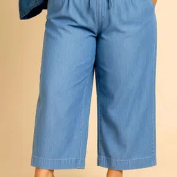 novio Women Loose Fit High Rise Blue Jeans-picture-23