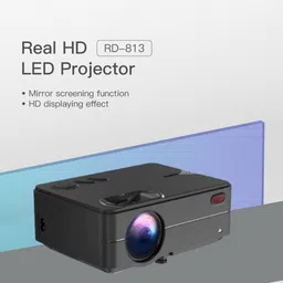 VOLTAC Mini Projector WIFI Android IOS Full HD 1080P Miracast Youtube TVStick HDMI USB (5000 lm) Portable Projector image 2