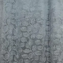 otion 152 cm (5 ft) Window Velvet Semi Transparent Curtain Single Curtain image 3