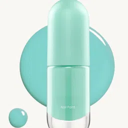 jiwoo Waterproof & Quick Drying, Long Lasting Nailpaint For Women & Girls mint blue image 1