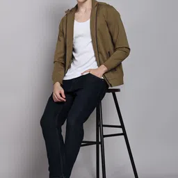 allen solly Men Solid Casual Jacket image 2