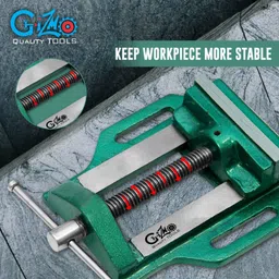 gizmo Drill Vice, Drill Vise, 4 Inch Cast Iron Drill Press Vise Multi Vise Tool image 4
