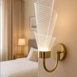 sr lights Wallchiere Wall Lamp With Bulb image 1