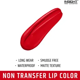 insight Non Transfer Waterproof Liquid Lip Color With Long Stay & Matte Finish (-06) image 3