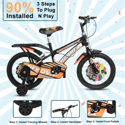 byking Premium Quality 16T Cycle For Kids 16 T (inch) Road Cycle image 2