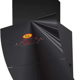 maplin Combo of Induction Cooktop (IP) and GO60 (2 Feet) Auto Clean Wall Mounted Black 1400 CMH Chimney image 2