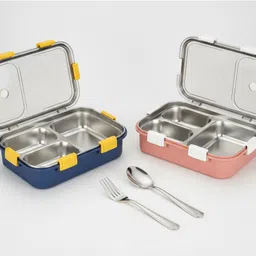 Tokyo Lunch Box For Kids & Adults 3 Containers Lunch Box-image-30