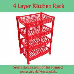 sunplast Fruits/Vegetables Kitchen Rack Plastic-picture-30