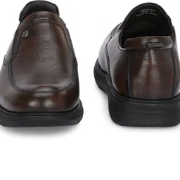 mondain 100% Genuine Leather Stylish Partywear Loafers For Men image 4