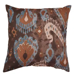 Multicolor Traditional Polycanvas 16x16 Inches Cushion Covers (Set of 3) by Zeba image 4