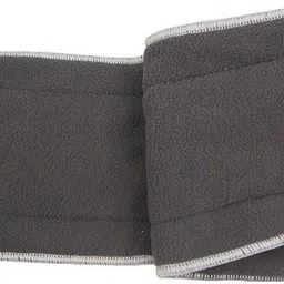 fablittle Pack of 2 Wetfree Reusable Washable Cotton Diaper Nappy Inserts for Baby Cloth Diapers, 5 Layer Bamboo Charcoal Inserts Liners Natures Cloth Diaper Liner - M (2 Pieces-picture-11