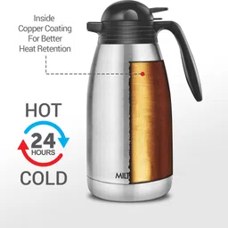 milton 2000 ml Steel Coffee Jug image 2
