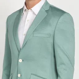 parx Men Solid Single Breasted Formal Blazer image 5