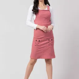Women Pink Dungaree-image-23
