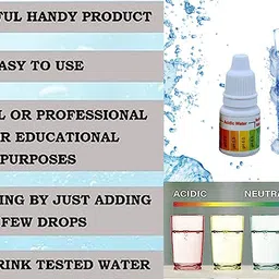 vehemence Ph Drop for Ph Testing, Ph liquid Water Testing with Ph meter Color Chart(5 ml) pH Indicators image 3