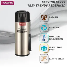 trueware Hydro Tuff 500Ml Stainless Steel Insulated Flask image 3