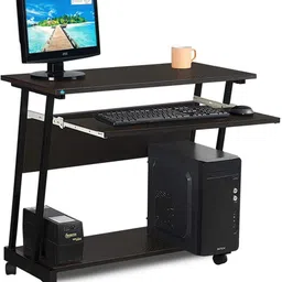 delite kom Calix Engineered Wood Computer Desk image 1