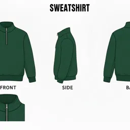 try this Men Full Sleeve Solid Sweatshirt image 4