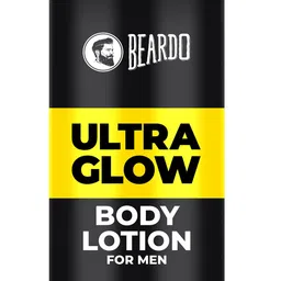 beardo Ultraglow Body Lotion for Men | Intense Hydration | Absorbs Instantly | Heals & Repairs Skin | image 1