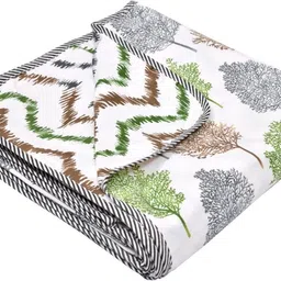 shree karni export Floral Double AC Blanket for AC Room image 2