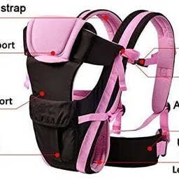 ar ashior Ergonomic Baby Carrier with Adjustable Straps, Padded Shoulder Support Baby Carrier image 3